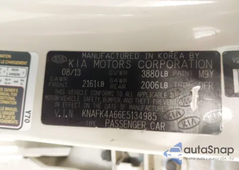 2014 Kia Forte Lx from USA, damaged, VIN KNAFK4A66E5134985